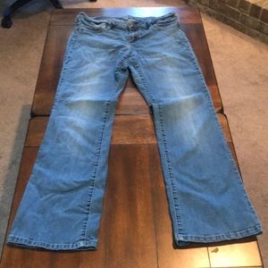 NY & CO SIZE 12 curvy boot cut jeans